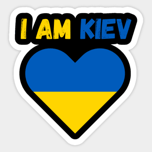 Kiev Day I am Kiev Sticker